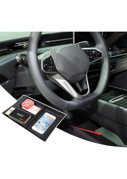 Vw Id.7 Için Orta Konsol Alt Organizatör 7 Id7 2024 Sable Kutu Tavuzu Iç Aksesuarları (Yurt Dışından) modelleri