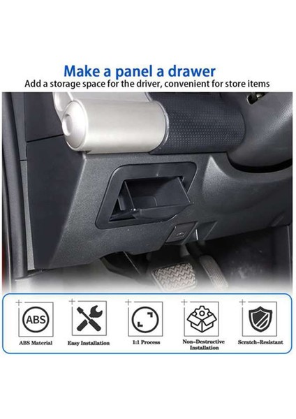 Toyota Fj Cruiser 2007-2021 Için Orta Konsol Sigorta Saklama Kutusu, Sürücü Koltuğu Sigorta Kutusu Para Konteyneri Iç Depolama (Yurt Dışından) modelleri