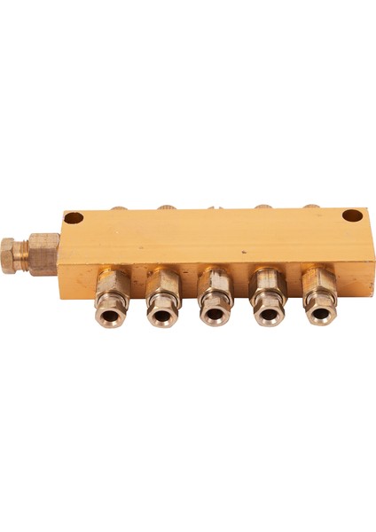 Yağlama Yağ Distribütörü Hava Basıncı Düzenleyici Distribütör Manifold Bloğu 6mm Giriş 4mm Out Yağ Piston Distribütörü Bahçecilik (1 Giriş 5 Çıkış) (Yurt Dışından) fırsatları