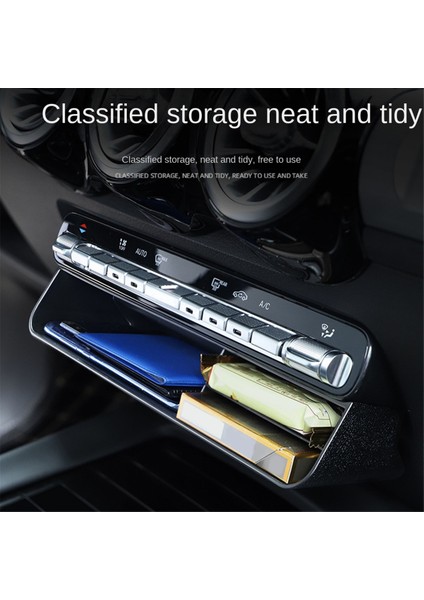 Araç Merkezi Konsolları Hava Çıkışı Havalandırma Depolama Kutusu Mercedes Benz A B Sınıfı Glb/eqb/gla/eqa/cla/gle/gls 2019-2024 B (Yurt Dışından) modelleri