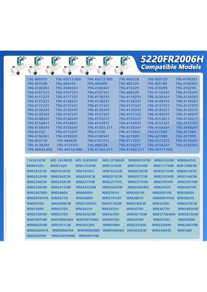 5220F2075L Yıkayıcı Soğuk Su Inle Valve ve 5220FR2006H Yıkayıcı Lg/kenmore Yıkayıcı Için Sıcak Su Giriş Valfi (Yurt Dışından) fırsatları