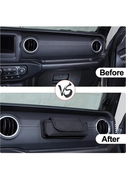 Ford Bronco Suzuki Jimny Jeep Wrangler Jk Jl Tj Aksesuarları Için Çok Işlevli Depolama Çantası Organizatörü Universal (Yurt Dışından) fiyatları