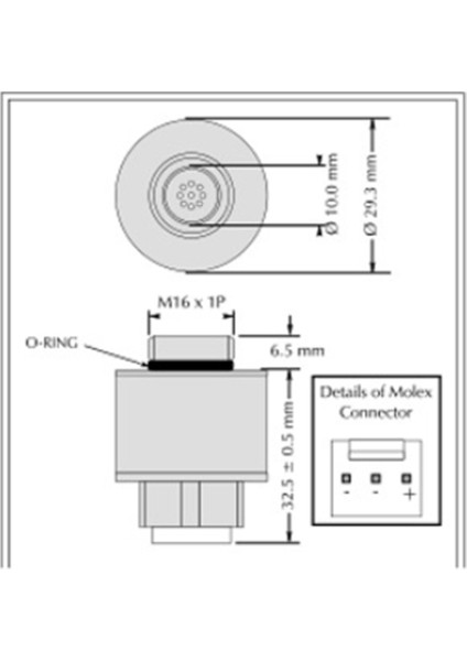 Ao2 AA428-210 AO2PTB-18.10 ile Uyumlu Oksijen Sensörü Ao-02 Gaz Detektörü (Yurt Dışından) modelleri