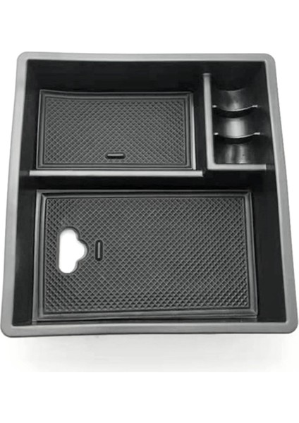 Toyota Hilux Vigo Fortuner 2004-2014 Araç Aksesuarları Için Merkez Konsol Organizatör Art Tabanı Saklama Kutusu Tepsisi (Yurt Dışından) fırsatları