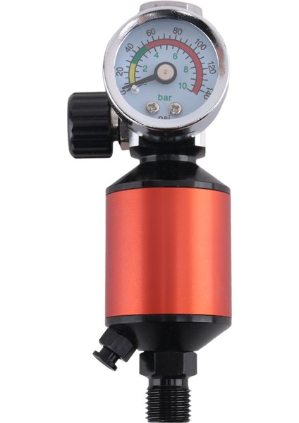 Hava Kompresörü Regülatör Yağı Nem Ayrıştırıcı Temiz, 1/4 Inç Npt Giriş ve Çıkış Hava Basınç Regülatörü, Hava Aletleri Için (Yurt Dışından)
