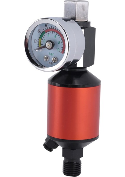 Hava Kompresörü Regülatör Yağı Nem Ayrıştırıcı Temiz, 1/4 Inç Npt Giriş ve Çıkış Hava Basınç Regülatörü, Hava Aletleri Için (Yurt Dışından) fiyatları