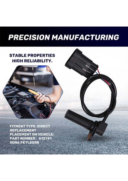 Byd Hangcha Heli Forklift ve Golf Sepeti Için Elektrikli Forklift Motor Hız Sensörü Kodlayıcı 612741 SDN6.FK11.E05R (Yurt Dışından) indirimleri