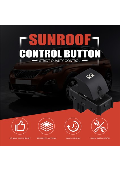 96784379ZD Peugeot 3008 Sunroof Açılış Anahtarı Için Sunroof Kontrol Düğmeleri (Yurt Dışından) fırsatları