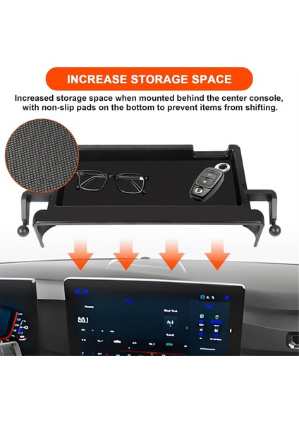 Ford Mustang Ecoboost Gt 2024 2025 Merkez Konsolu Dashboard Organizatörü Gösterge Ekranı Saklama Kutusu Aksesuarları (Yurt Dışından) fırsatları
