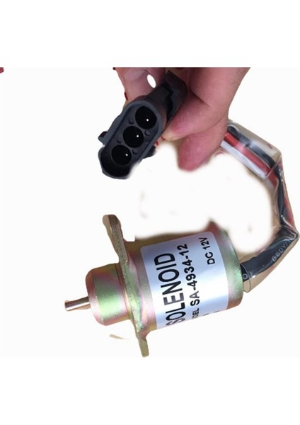 12V Yakıt Kapatma Solenoid Valf SA-4934-12 2848A275 1457906 Perkins 700 Serisi Motor Hyster UB704 2848A279 SA-4934 (Yurt Dışından)