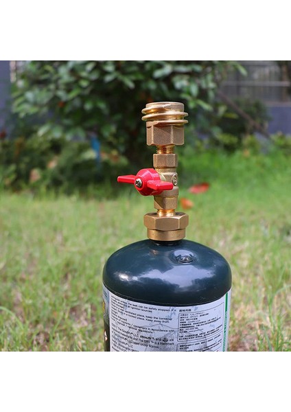 Valflı 1 Lb Ila 20 Lb Propan Tank Adaptörü, 1 Lb/16.4 Oz Tek Kullanımlık Atma Silindiri Için Evrensel Dönüştürücü Evrensel (Yurt Dışından) modelleri
