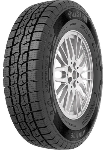 195/75 R16 C Tl 107/105R 8pr Wıntıde Hafif Ticari Kamyonet Kış Lastiği (Üretim TARIHI:2025)