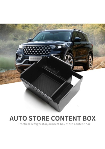 Ford Explorer 2020 - 2022 Aksesuarlar Için Araba Merkezi Kolçak Kutusu Depolama Merkezi Konsolu Organizatör (Yurt Dışından) fırsatları