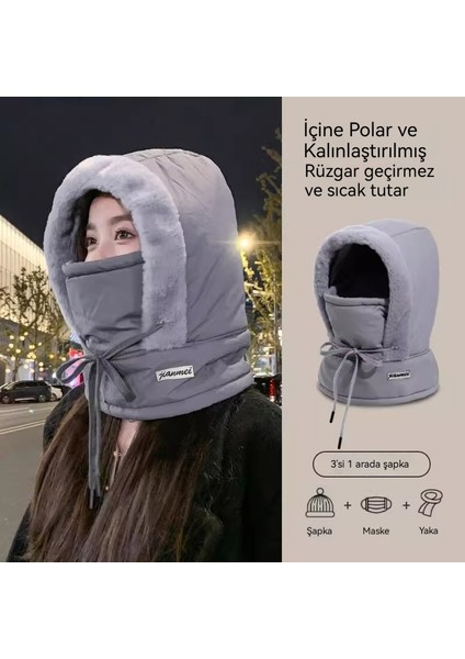 Kışlık Isıtmalı Rüzgar Geçirmez Bisikletçi Başlığı (Yurt Dışından) modelleri