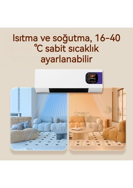 Soğuk ve Sıcak Iki Fonksiyonlu Duvara Monte Isıtıcı (Yurt Dışından) fiyatları