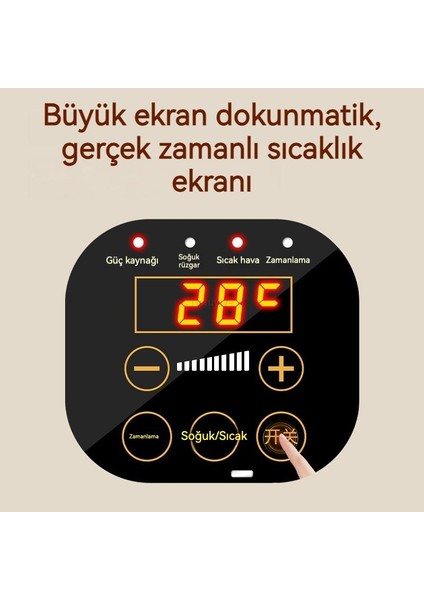 Soğuk ve Sıcak Iki Fonksiyonlu Duvara Monte Isıtıcı (Yurt Dışından) fırsatları