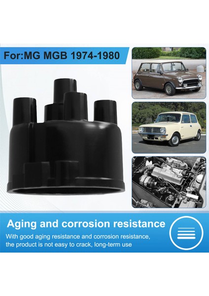 Austin Mini Mg Mgb Için Araba Lucas 45D Distribütör Cap 45D4 Distribütör Kapağı 1974-1980 (Yurt Dışından) indirimleri
