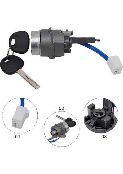 2012-2015 Hyundai Tucson Için Araba Ateşleme Kilit Silindir Anahtarı 81900-2SE00 819002SE00 (Yurt Dışından) modelleri