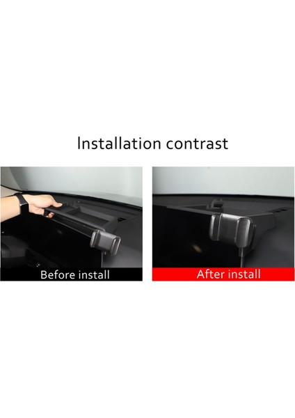 Bmw X1 U11 2023 2024 Merkezi Kontrol Gösterge Tablosu Depolama Organizatör Tepsisi Telefon Tutucu Montaj Aksesuarları (Yurt Dışından) modelleri