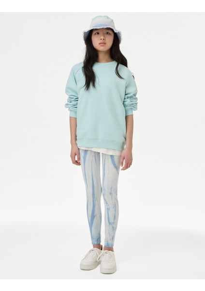 Batik Desenli Legging Tayt (6-16 Yaş)