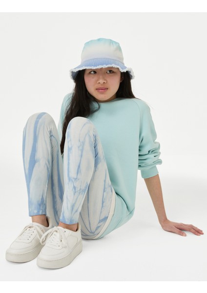 Batik Desenli Legging Tayt (6-16 Yaş)