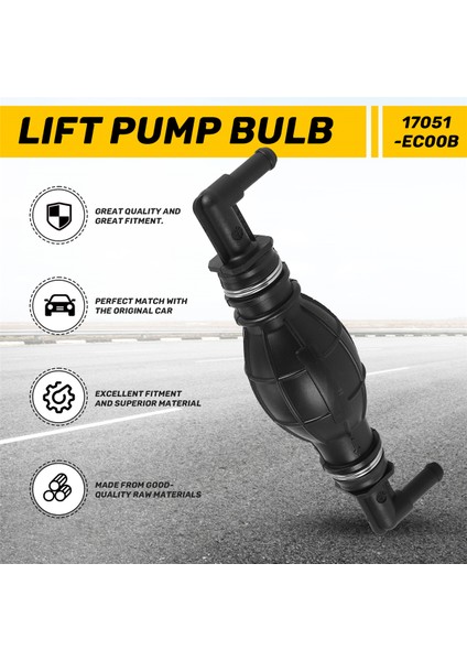 Yanıcı Asansör Pompası Ampul Otomatik Parçalar Nissan Navara D40 Pathfinder Için Yakıt Pompası R51M 17051-EC00B 17051EC00B (Yurt Dışından) fırsatları