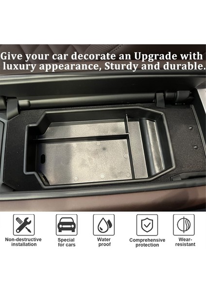 Bmw 7 Serisi G70 2023 Merkez Konsol Organizatörü Koltuk Saklama Kutusu Tepsisi Araç Iç Aksesuarları (Yurt Dışından) fırsatları