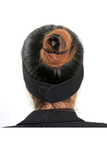 Yetişkin ve Çocuklar Için Yüzme Kulak Koruyucu Bant Su Geçirmez Havuz Deniz Bonesi Siyah