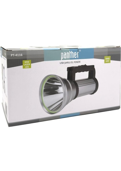 PT-4116 USB Şarjlı El Feneri