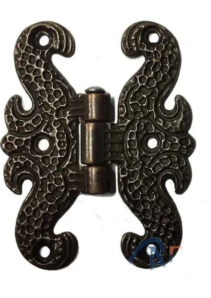 Zamak Kelebek Menteşe - Büyük, 50X67MM, Oksit, 1 Adet