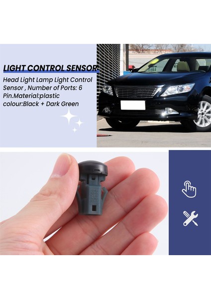 Otomatik Işık Kontrol Sensörü Değiştirme 89121-50020 Toyota Için Uygun Camry Corola Lexus (Yurt Dışından) indirimleri