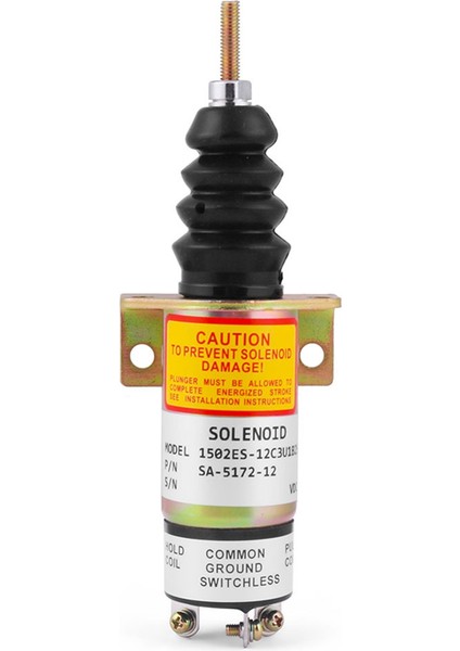 1502ES-12C3U1B2S1 12V Yakıt Kapat Solenoid Valf SA-5172-12 Woodward Güç Kapalı Valf Için (Yurt Dışından) fırsatları
