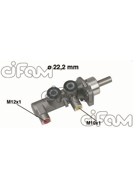 Cıfam 202380 - Fren Ana Merkez Corsa C 00 06 Combo C 00 12 22.2mm
