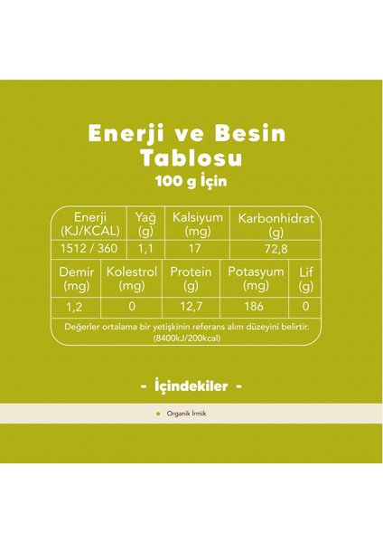 4'lü Irmik 500GR fiyatları