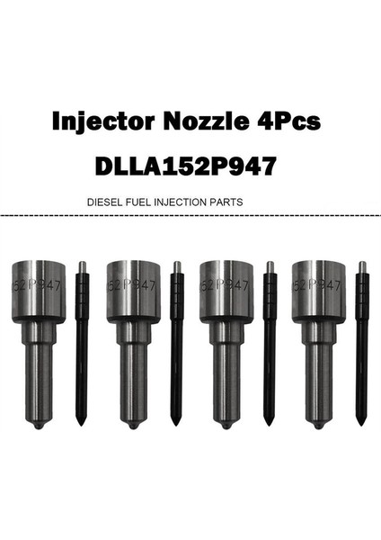 4pcs Yeni DLLA152P947 Yakıt Enjektör Için Dizel Enjektör Nozul Nissan Navara D22 D40 Frontier 2.5 (Yurt Dışından) fiyatları