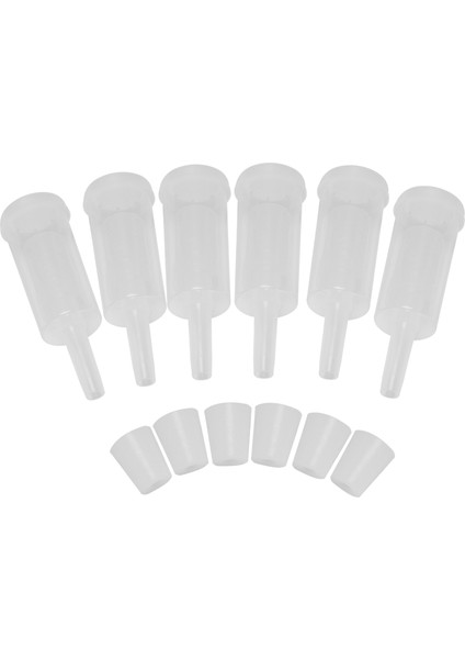 Fermantasyon Havayolu, 6 Paket Bira Havayolu Şarap Bira Havayolu Kauçuk Hava Kilidi Durdurucu Carboy Bung Ikiz Kabarcık Şarap Yapımı Için, Bira Bira Cam Carboy Fermentor (Yurt Dışından)