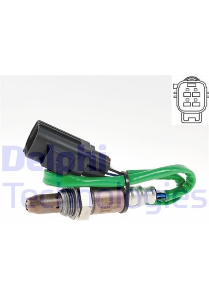 Delphı ES21420-12B1 - Oksijen Sensörü Volvo S90-V40-V40 Cross COUNTRY-V90-V90 Cross COUNTRY-XC60-XC90 05/2014