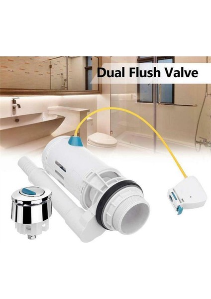 Koltuklar Tuvalet Vanaları Evrensel Su Deposu Çift Dolgu Tahliye Vanaları Düğmesi Su Deposu Parça Ev Koltukları Tuvalet (Yurt Dışından) modelleri