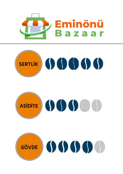 Tanzania Filtre Kahve (Çekirdek) 250 gr