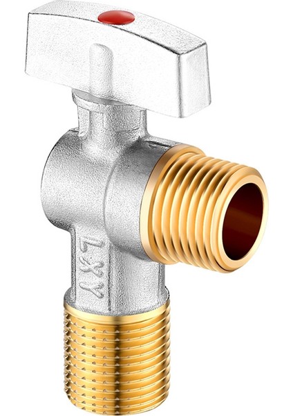 2pcs Pirinç Sıcak ve Soğuk Su Giriş Top Valfı 20MM Banyo Banyo Durdurma Valf Tuvalet Bağlantısı Su Basınç Regülatörü (Yurt Dışından) indirimleri