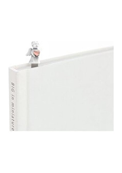 Melek Kalp Kitap Ayracı Rose Gold Renk 1 Adet 1,4 x 0,6 x 13 cm Ölçülerinde
