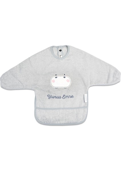 Önlük - Bath Time - Gri - 1 Yaş