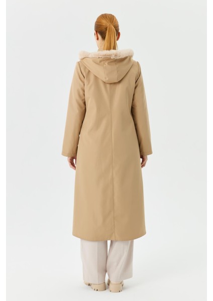 Kışlık Kadın Araboy Kaban Su Itici Kumaş 20230 fırsatları