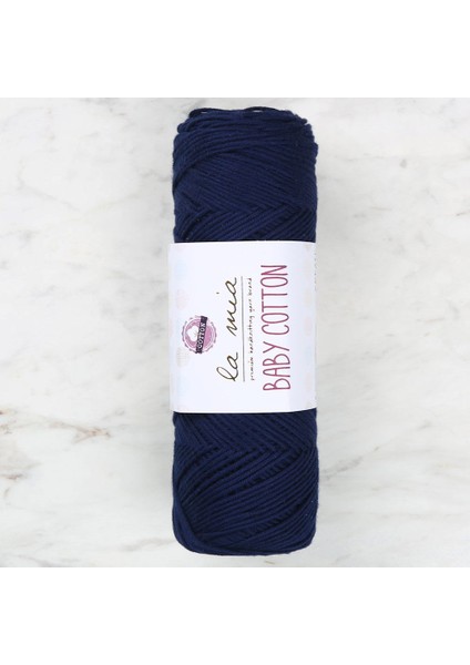 Baby Cotton Lacivert El Örgü Ipi - L007