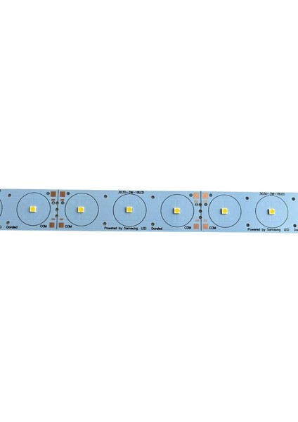 Wallwasher Çubuk Led'i 18X1W 3030 Smd Ledli Amber Renk