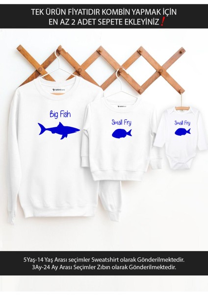 Baba Oğul Big Fish Small Fry(Tek Ürün Fiyatıdır Kombin Yapmak Için En Az 2 Adet Sepete Ekleyiniz)