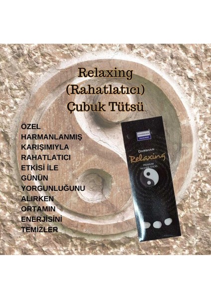 Relaxing Rahatlatıcı Tütsü 20 Çubuk
