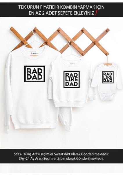 Rad Dad Baba Oğul Kız (Tek Ürün Fiyatıdır Kombin Yapmak Için En Az 2 Adet Sepete Ekleyiniz)