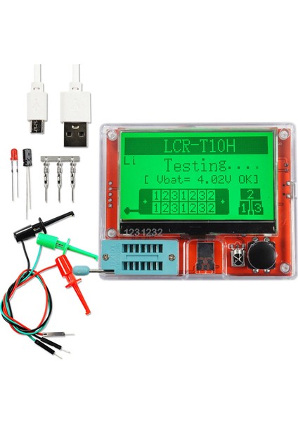 Çok Metre Transistör Test Cihazı Tft Diyot Triot Kapasitans Ölçer Lcr Esr Npn Pnp Mosfet Lcr-T7 T1 T4 (Yurt Dışından) modelleri