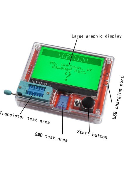 Çok Metre Transistör Test Cihazı Tft Diyot Triot Kapasitans Ölçer Lcr Esr Npn Pnp Mosfet Lcr-T7 T1 T4 (Yurt Dışından) fırsatları